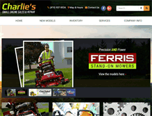 Tablet Screenshot of charliessmallengine.com